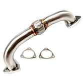 6.4L Turbocharger Up Pipe For 08-10 Ford F250 Super Duty 08-10 Ford F350 Super Duty Stainless Steel